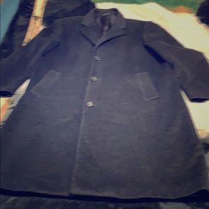 Men's Grey Luxury Full Length Topcoat